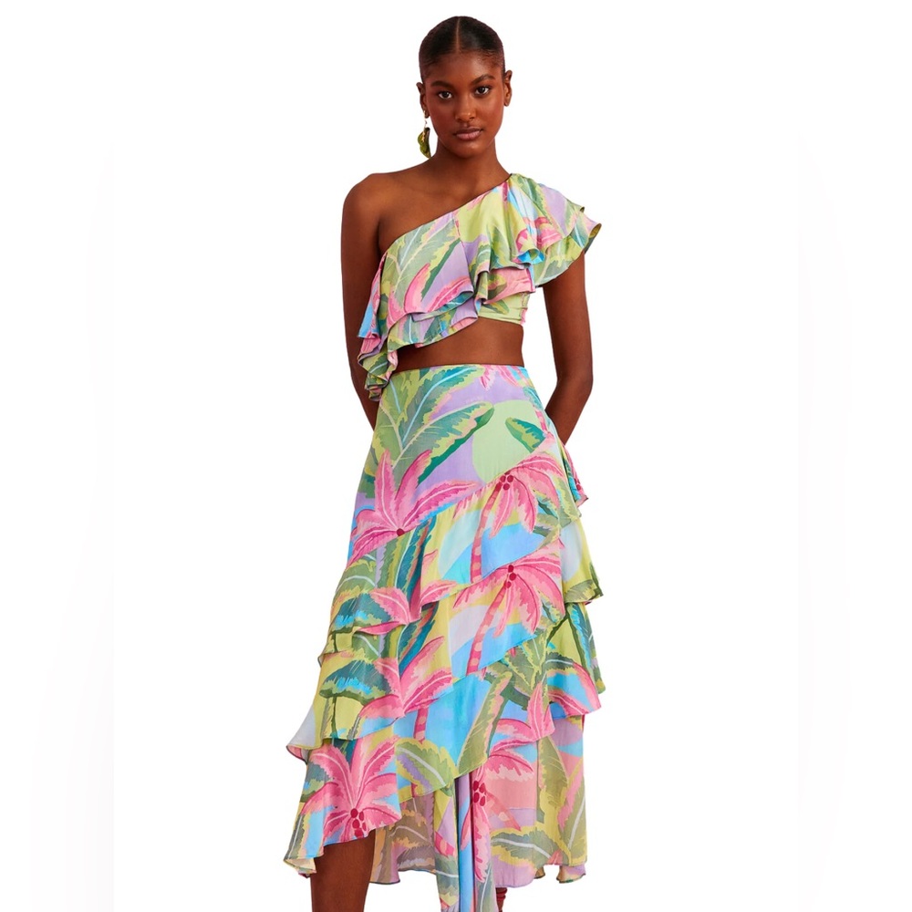 Farm Rio set , top and skirt , size S, new
